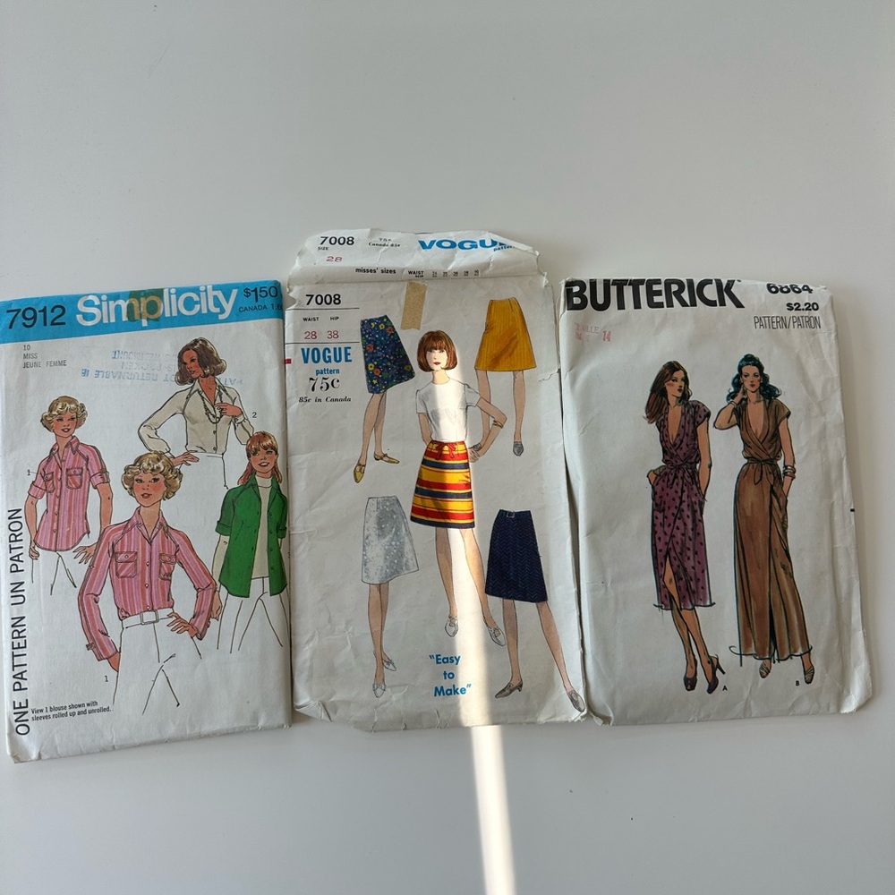 Vintage Sewing Pattern Collection